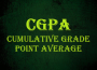 full form of CGPA
