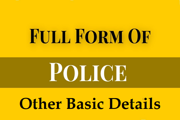 Police Full Forms