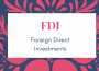Full Form Of FDI