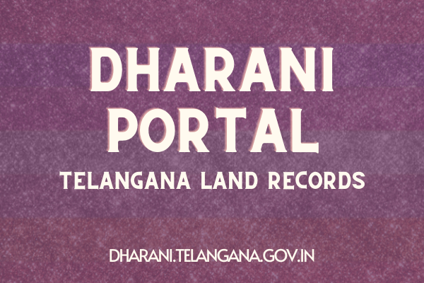 Dharani Portal View Telangana Land Records Dharani telangana gov in 